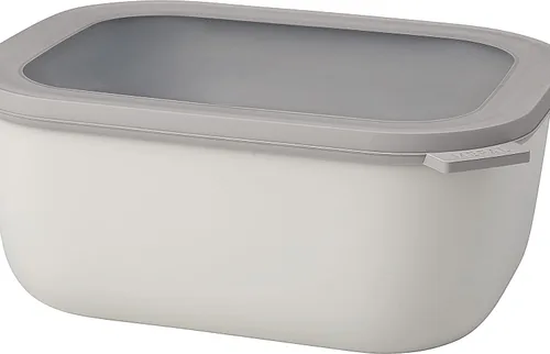 Vista 37 de Mepal Cirqula - Recipiente circular rectangular para almacenar y servir alimentos de 67.6 fl oz / 68 onzas con tapas transparentes, perfecto