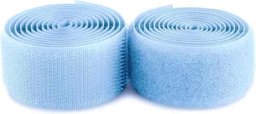 Vista 86 de Cierre de Gancho y Bucle de 1 Pulgada Beige - Cinta de Gancho y Bucle de Nylon No Adhesiva - Longitud de 1 Yarda - Para Tela, Bolsas
