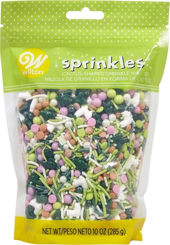 Vista 5 de Wilton Rainbow Sprinkles Mix, 10 oz.