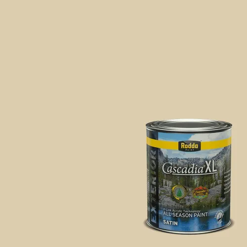 Vista 83 de Rodda Paint CASCADIA XL Pintura e imprimación satinada exterior en uno, cuarto de galón, Cantera