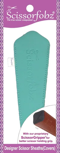 Vista 69 de Fundas protectoras para tijeras de diseño, para pequeñas tijeras de bordado, color verde mar, #SS-7