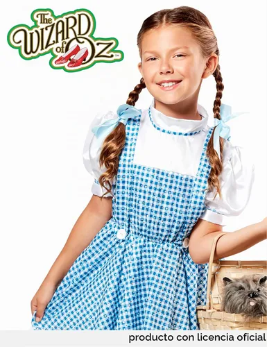 Vista 2 de Disfraz con lentejuelas de Dorothy del Mago de Oz (edición 75° aniversario)