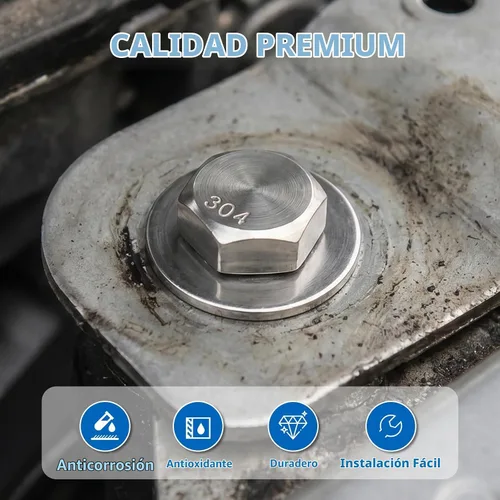 Vista 4 de Mellewell Pernos de cabeza hexagonal de 1/2-13 x 1-1/2 pulgadas con tuercas hexagonales y arandelas planas gruesas y de seguridad, totalmente