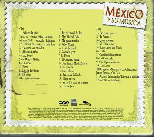 Vista 2 de Conjunto Africa "Mexico Y Su Musica" 100 Anos De Musica