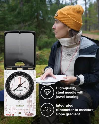 Vista 23 de SUUNTO Brújula MC-2: Brújula de primera línea para profesionales y excursionistas serios