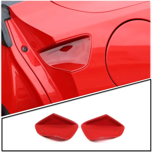 Vista 13 de Cubierta protectora de pintura para manija de puerta de automóvil, cubierta protectora de arañazos compatible con Chevrolet Corvette C7 2014 2015