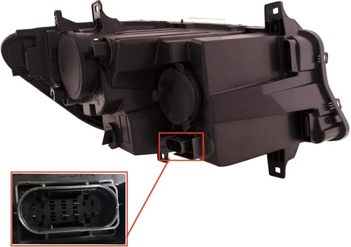 Vista 2 de HEADLIGHTSDEPOT Faro compatible con Mercedes-Benz Sprinter 1500-3500 19-22 Derecha Lámpara certificada CAPA