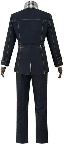 Vista 4 de Weixu Men Cosplay Costume School Uniform Halloween Carnival Party Outfit