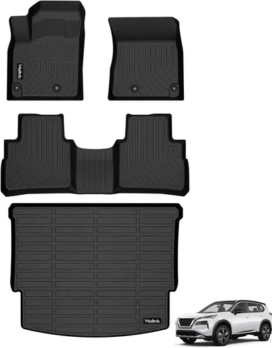 Vista 56 de Alfombrillas para Honda CRV 2002-2006, forros para todo tipo de clima, ajuste personalizado, accesorios duraderos para Honda CRV 2002-2006
