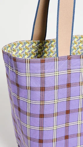 Vista 4 de Tory Burch Bolso de lona estampado Gracie para mujer