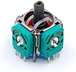 Vista 4 de 2 unids 3D analógico joystick pulgar stick stick sensor módulo potenciómetro para PS5 controlador accesorio reemplazo