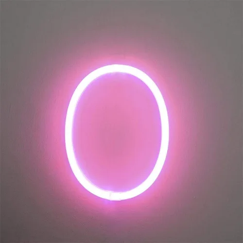 Vista 32 de Letrero de neón, letras de neón, letras del alfabeto de neón iluminadas, letras con luces LED, letras de marquesina iluminadas, batería, USB, rosa