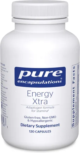 Vista 8 de Pure Encapsulations Energy Xtra Fórmula adaptógena para la resistencia* 60 cápsulas