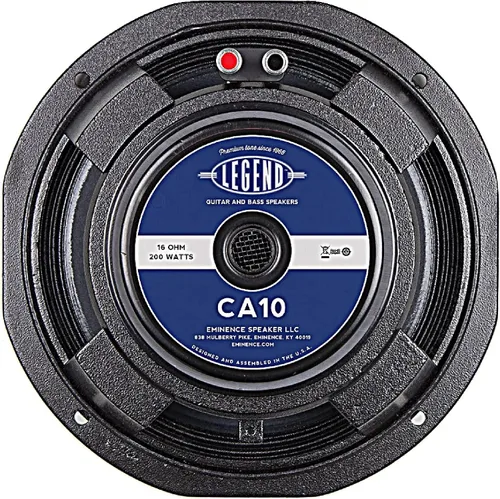 Vista 7 de Eminence Legend CA10-8 - Altavoz de guitarra bajo de 10 pulgadas, 200 vatios a 8 ohmios, color negro