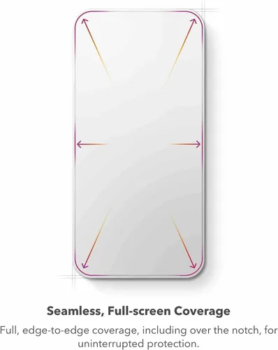 Vista 5 de ZAGG InvisibleShield XTR3 - Protector de pantalla para Apple Watch Ultra 2 de 1.929 in, compatible con fundas, protección contra impactos