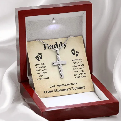 Vista 2 de FG Family Gift Mall Anuncio de embarazo para papá para ser baby shower regalo para mi papá nuevo papá regalos para hombres anuncios de bebé ideas