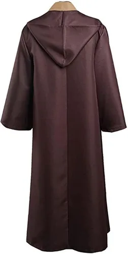 Vista 5 de Adult Mens Costume Robe Cosplay Halloween Cloak Tunic Belt Set