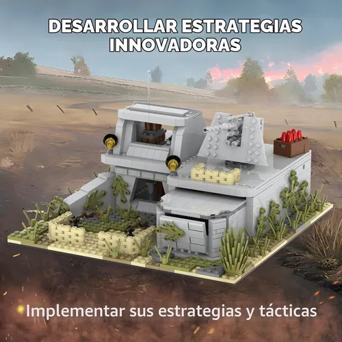 Vista 4 de WW2 - Juego de bloques de construcción de fuertes de batalla militar