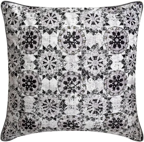 Vista 7 de The HomeCentric Funda de almohada personalizada, fundas de almohada moradas, fundas de cojín florales modernas, fundas de almohada de 12 x 12