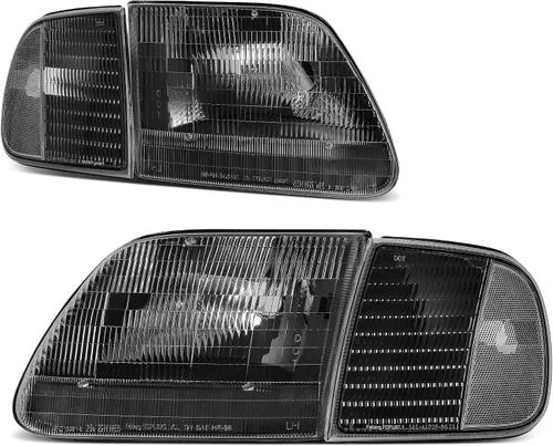 Vista 18 de oEdRo Switchback - Conjunto de faros delanteros LED compatibles con Accord 2003 2004 2005 2006 2007 DRL, par de repuesto con carcasa negra