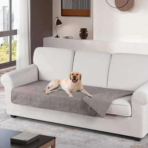 Vista 21 de TAOCOCO Funda de cojín de sofá 100% impermeable reversible, funda de asiento de sofá para perros y mascotas, funda de sofá biplaza para sofá