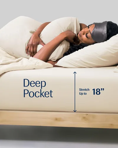 Vista 7 de REST Compre 2 OBTENGA 30 por ciento de descuento: Evercool Comforter Plus Paquete de sábana bajera con un 30% de descuento, en Snow Ivory, Queen