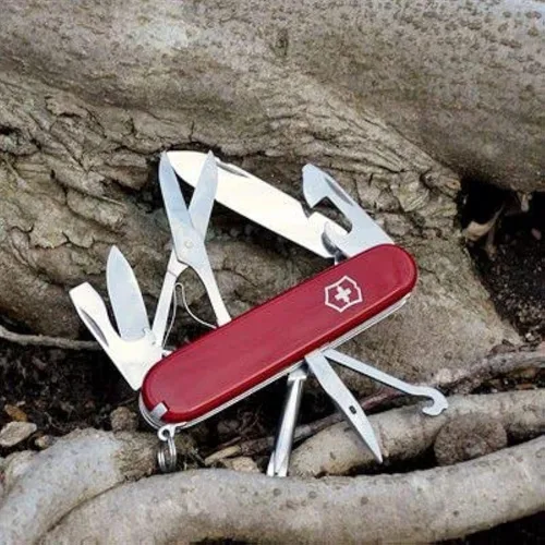 Vista 8 de Victorinox Swiss Army Super Tinker Pocket Tool - Rojo