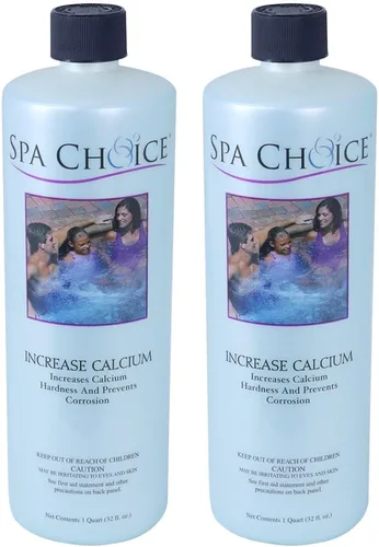 Vista 4 de SpaChoice 1-Quart Premium Increase Calcium, Liquid Calcium Hardness Increaser Hot Tub, Made in USA