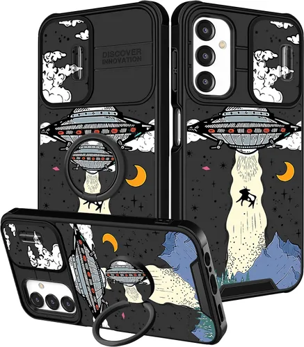 Vista 242 de Funermei para Samsung Galaxy Z Flip 4 Funda - Funda de Teléfono Bonita para Mujeres y Niñas con Mariposas Bonita Estética Femenina Diseño