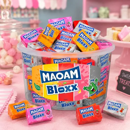 Vista 5 de Maoam Cubos, 50 piezas