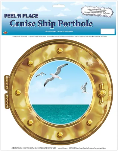 Vista 6 de Ojo de buey Peel 'N Place de crucero 12" x 15" Sh 1/Pkg