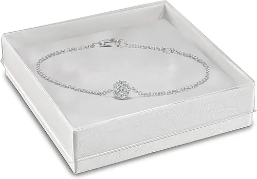 Vista 7 de Joyero pequeño Cajas de regalo con tapas - Cajas de regalo blancas y transparentes 3.5 x 3.5 (5)