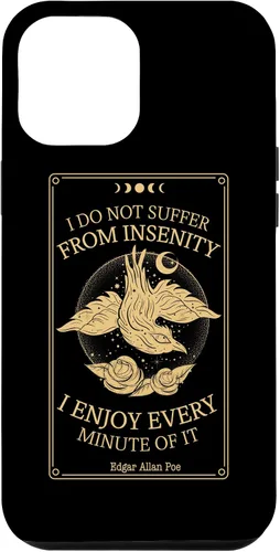 Vista 25 de Funda para iPhone 11 Pro Max Edgar Allan Poe Raven Booktok Bookish Merch