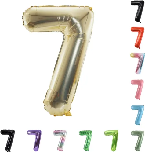 Vista 53 de Globo grande de helio con números 0-9 de 40 pulgadas para cumpleaños, bodas y fiestas (rojo, 9)