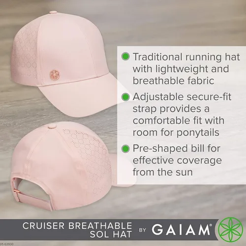 Vista 5 de Gaiam Women's Hat-Cruiser Breathable Sol