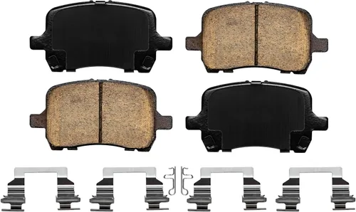 Vista 120 de Detroit Axle - Rotores de freno delanteros perforados y ranurados + repuesto de pinza de freno lateral del conductor para Honda Odyssey Acura MDX