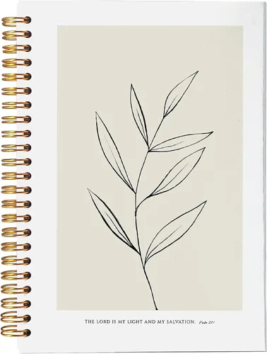 Vista 25 de VNWEK Escritura Bíblica Proverbios 3:5 Confía en el Señor con todo tu corazón Cuaderno Espiral Arcoíris Marrón Boho 14 x 21 cm, Cuaderno Espiral