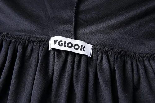 Vista 6 de VGLOOK Capa unisex con capucha para adultos, capa de terciopelo para disfraces de Halloween y cosplay Negro