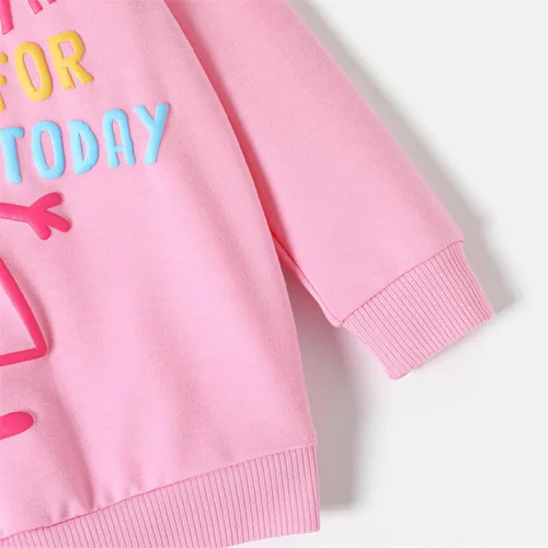 Vista 5 de Peppa Camiseta de manga larga con estampado de personaje de cerdo para niña pequeña
