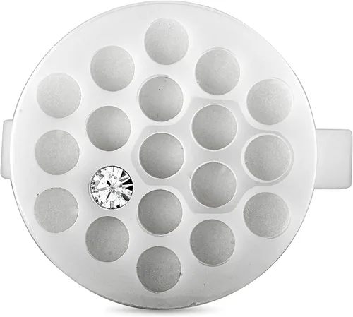 Vista 5 de Swatch Moon Illusion Anillo de cristal de cerámica blanca de acero inoxidable