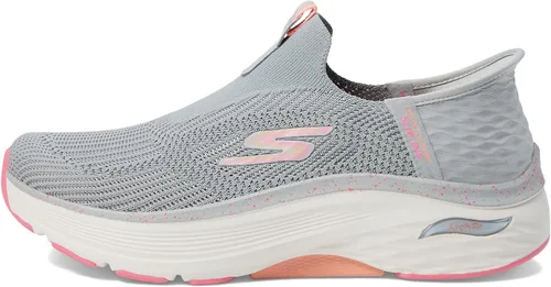 Vista 4 de Skechers Zapatos de amortiguación máxima para mujer, con ajuste de arco fluidez, manos libres