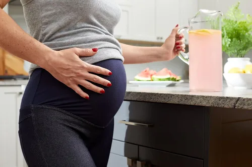 Vista 6 de No Nonsense Leggings de mezclilla sintética de maternidad Expantech para mujer