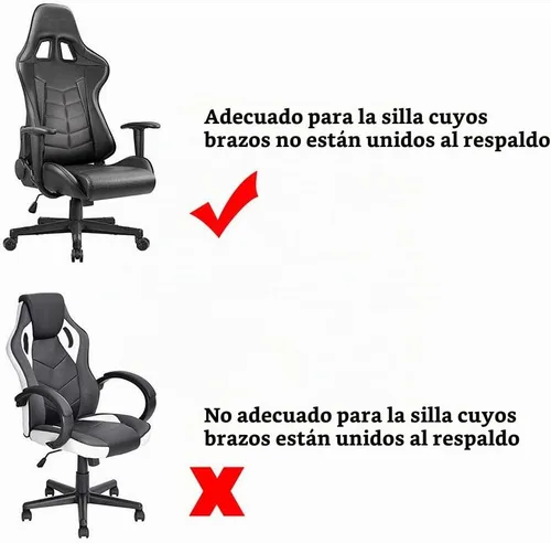 Vista 4 de BTSKY Fundas ergonómicas para silla de juegos de computadora de oficina
