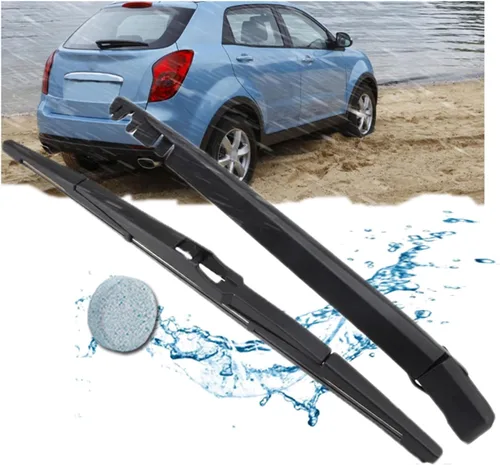 Vista 2 de Oulesh Limpiaparabrisas para SsangYong Korando 2011-2020, limpiaparabrisas de 13.780 in, 1 juego