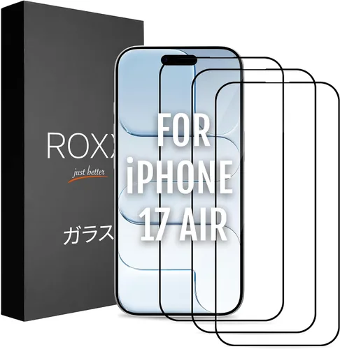 Vista 8 de ROXX NEO - Protector de pantalla japonés 9H 3D (paquete de 3) Cobertura de pantalla completa Para iPhone 16 Plus Más duro Más claro