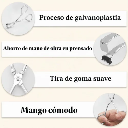 Vista 5 de Rizador de pestañas, rizador de pestañas para pestañas cortas, agarre cómodo, pestañas rizadas dramáticamente para un levantamiento de pestañas