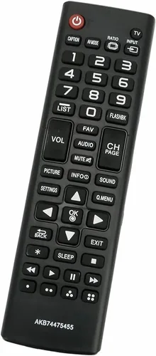 Vista 2 de AKB74475455 Reemplazo remoto aplicable para LG TV 32LB520B 60LB5200 65LB5200 32LF500B 32LX330C 43LX341C 49LX341C 55LX341C 60LX341C 65LX341C 65LX341C