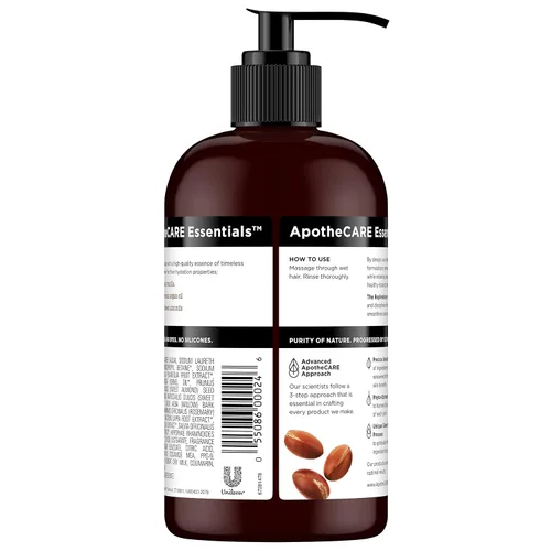 Vista 9 de ApotheCARE Essentials The Replenisher Champú Hidratante, Vainilla, Aceite de Argán, Almendra Dulce, 12 oz