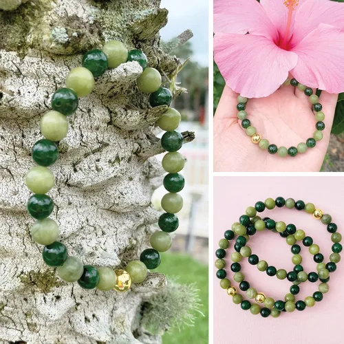 Vista 70 de Premium Handmade Crystal Healing, Gemstone Beaded Gift For Men Women