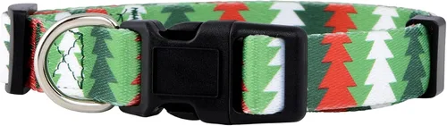 Vista 23 de Native Pup Collar de Perro con Bandera Americana - Rojo, Blanco y Azul - Collares Patrióticos para el 4 de Julio, EE.UU. - Ajustable para Perros